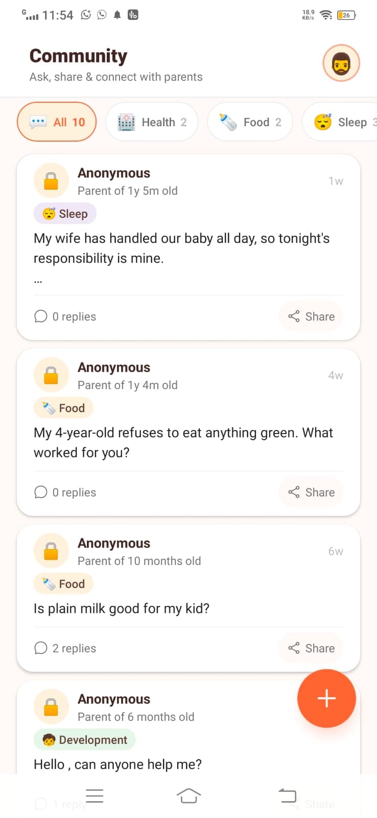Parent community